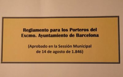 Reglamento para los Porteros del Excmo. Ayuntamiento