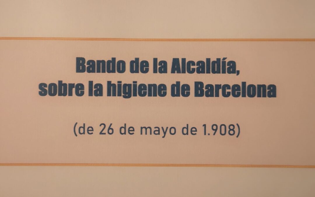 Bando de la Alcaldía, sobre la higiene de Barcelona