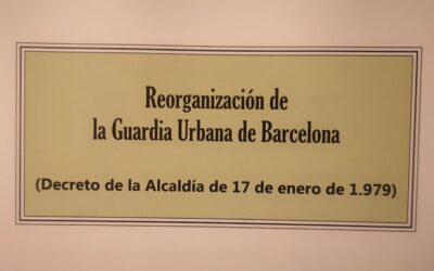 Reorganización de la Guardia Urbana de Barcelona