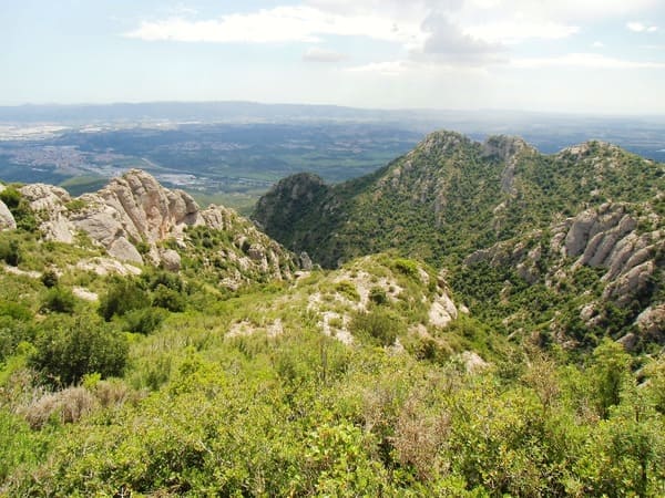 Pujada de Collbató a Montserrat