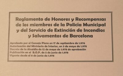 Reglamento de Honores para el personal de los Cuerpos de la Policia Municipal y Bomberos