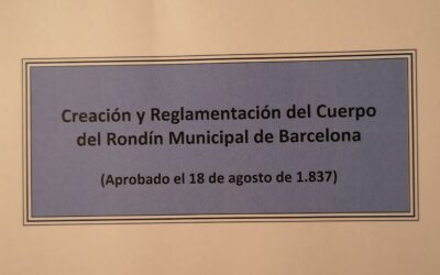 Creació i Reglamentació del Rondín Municipal